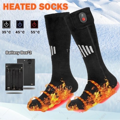 Electric heated socks thermal - electric,