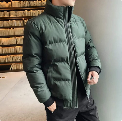 Men cotton winter jacket - cotton,