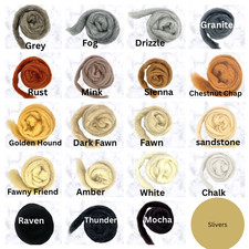 Corriedale Wool Sliver