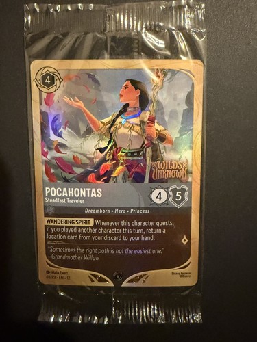 Pocahontas steadfast - -,