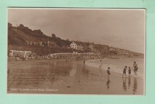 Dorset postcard - The Sands Lyme Regis - Judges Rp - Pu 1927