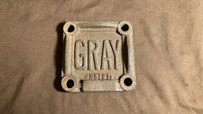 Antique Cast Iron Gray