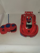 Rare Collectable Marvel Spiderman Spider Car RC 2014 IMC Toys VGC Tested Working