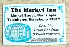 Matchbox label Bouldens The