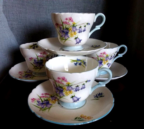 Vintage shelley bone china - bone,