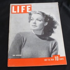 Life Magazine July 24 1939 Pre