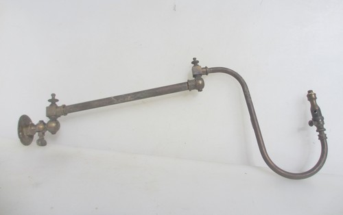 Large victorian brass - large, gas