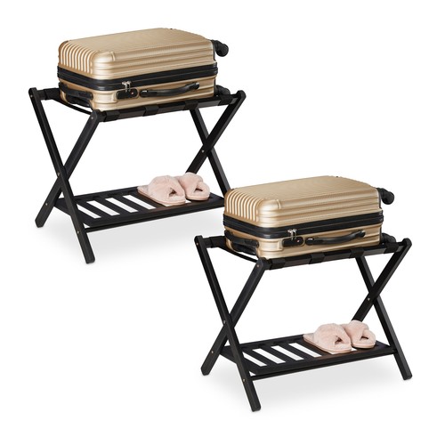 Luggage stand suitcase holder