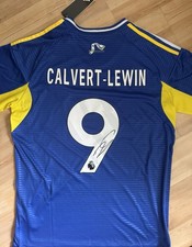 Dominic Calvert Lewin Signed Leeds United Shirt + COA