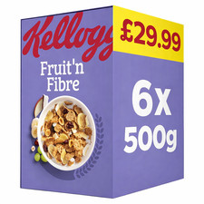 6x Kellogg's Fruit n Fibre