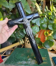 Antique Wooden Crucifix Cross