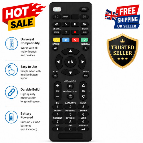 Universal remote control for - universal,