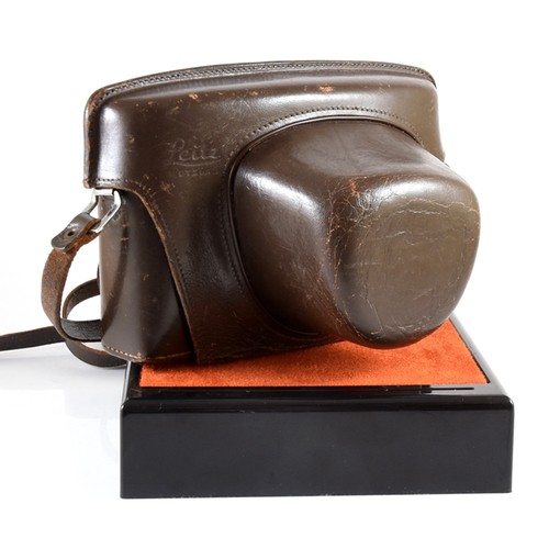 Leica leicaflex brown leather - leicaflex,