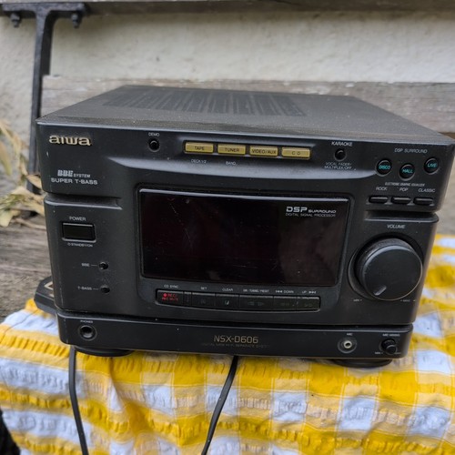 Aiwa super bass amplifier - super, t-bass