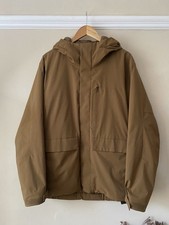 Uniqlo Tan Brown Hybrid Down Jacket Winter Coat Size M Utilitarian Ayumu Hirano
