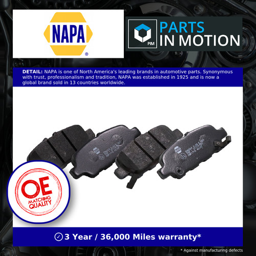 Brake pads set - fits, suzuki