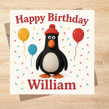 Feathers McGraw personalised