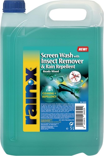 Rain rtu screenwash with - rain-x,