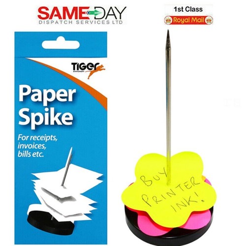 Paper spike memo note - spike, letter