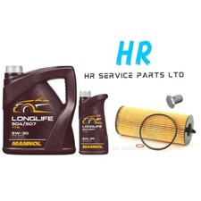 6L 5W30 OIL CHANGE SERVICE KIT & OIL FILTER FOR BMW 320d 2.0 M SPORT F30 11-18