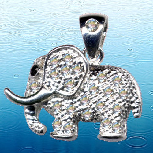 Elephant pendant i - pendant, real