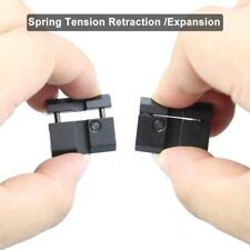 2 X 11mm Dovetail to 20mm Picatinny Weaver Rail Snap In Adapter Scope Mount Base