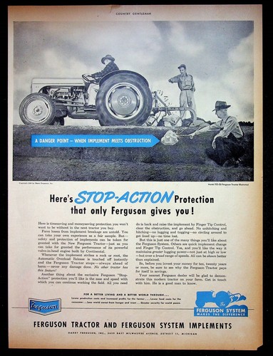 Ferguson tractor 1949 model - 1949,