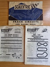 3 x Vintage Tri-ang Scalextric
