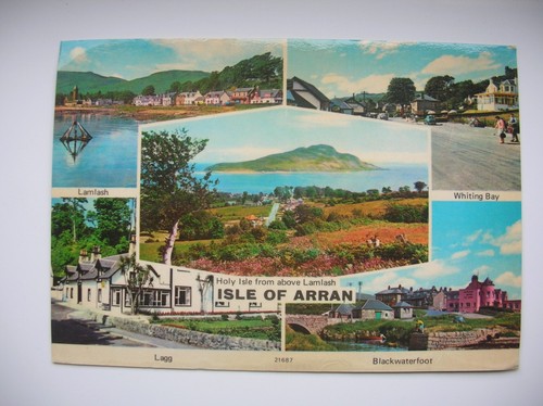 Arran postcard lamlash - arran,