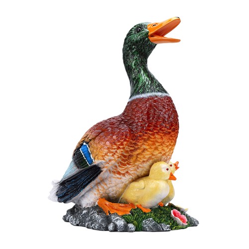 Mallard duck decor garden - duck,