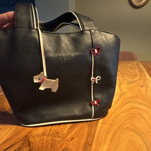 Radley black leather tote - leather, bag