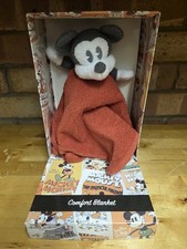 Rainbow Designs Mickey Mouse Comfort Blanket For Newborn Babies Super Soft