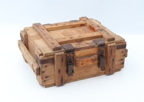 Vintage wooden military empty - vintage,