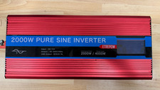 Etrepow 2000w pure sine wave inverter with remote