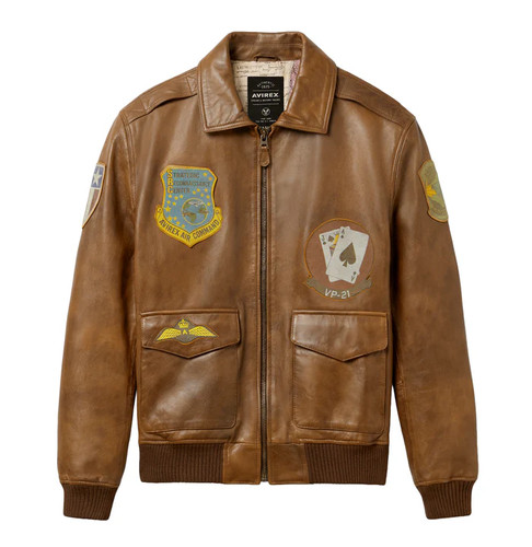 Men brown genuine - genuine, leather