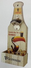 Guinness Nostalgic Wall Mounted Opener & Catcher - TOUCAN - Man Cave Gift