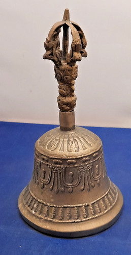 Vintage bronze tibetan - vintage, temple