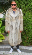 Men's 100% Real Coyote Fur