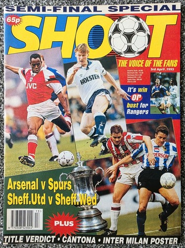 Vintage shoot football - shoot,