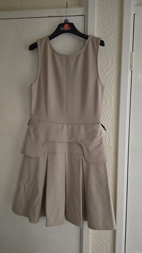 Evita beige ladies dress size - beige,