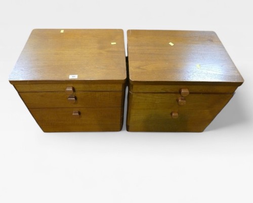 Stag cantata teak bedside - cantata,