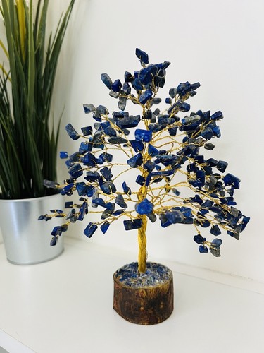 Lapis lazuli crystal - lapis, tree