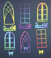 Gothic, Church Window Die Cuts