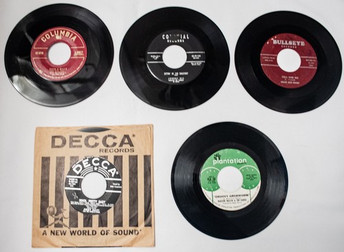 Rockabilly lot 45s guy - lot, -45s