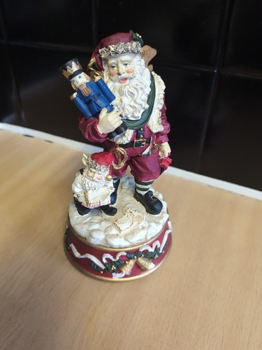 Vintage musical santa with - musical,