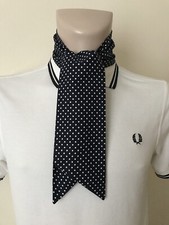 BLACK NECK TIE SCARF