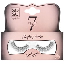 SOSU 7 Deadly Sins Premium False Eyelashes - Lust - Fluffy & Wispy Finish