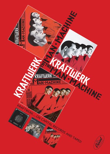 Kraftwerk man machine album - kraftwerk,