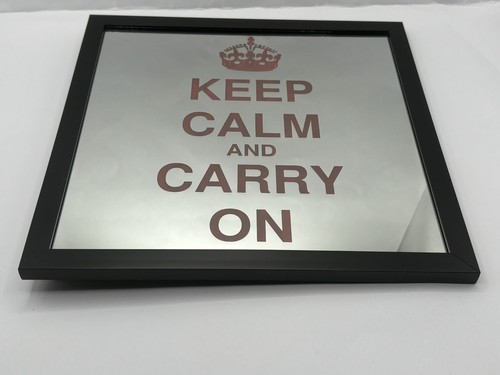 Laser engraved mirror - mirror, with