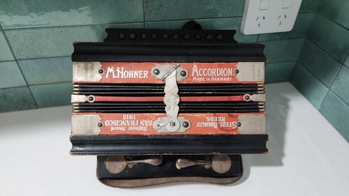 Antique hohner 1915 steel - 1915,